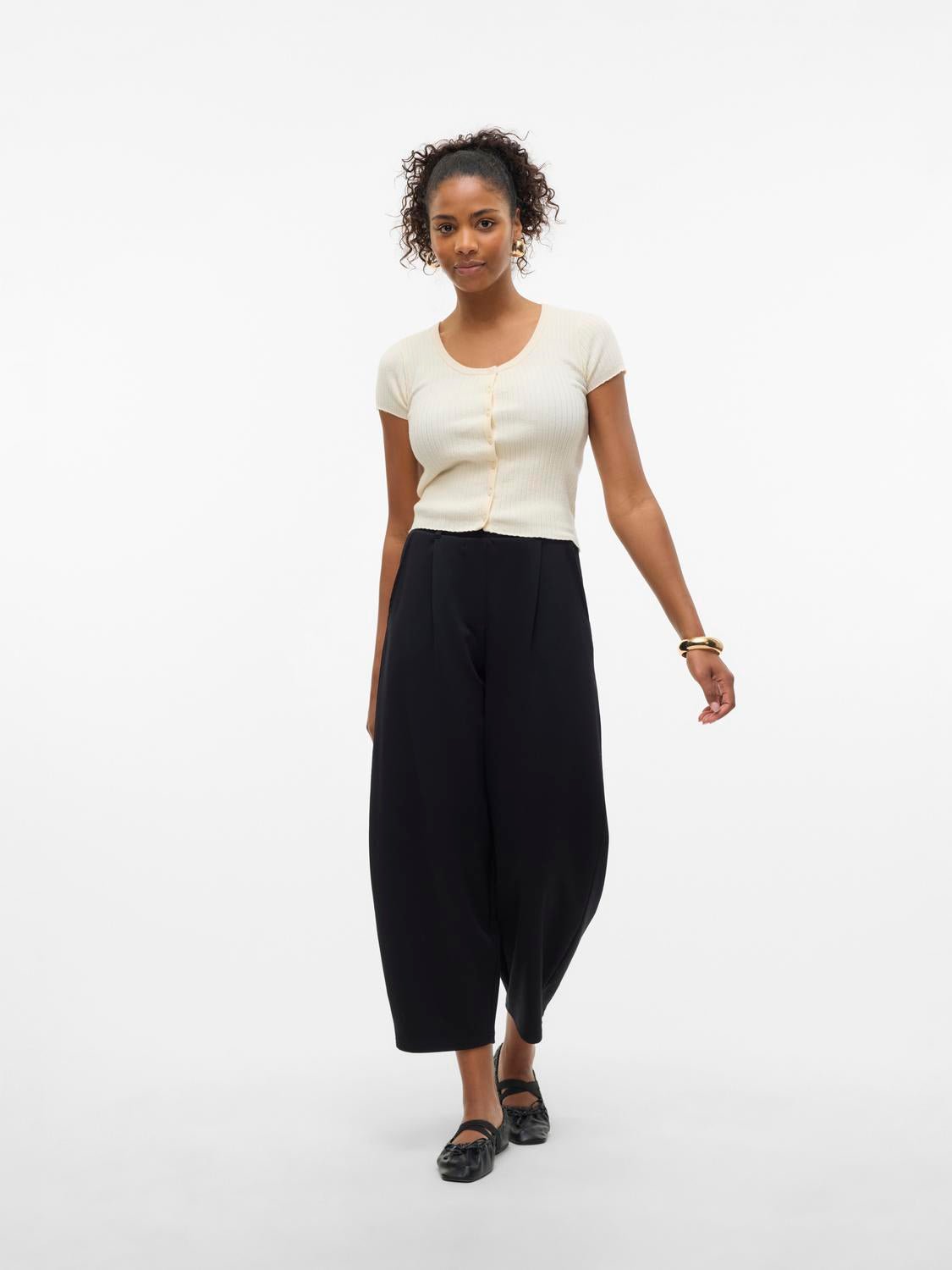 VMFRO Trousers - Black - VERO MODA & VILA Bergvik